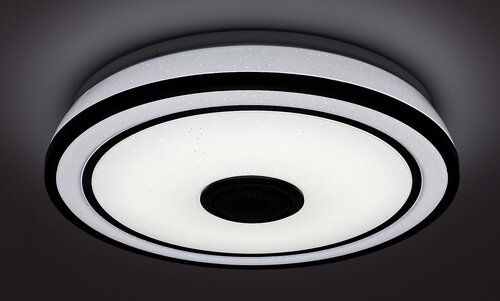 Plafoniera Nikolaus LED cu Telecomanda, 24W, 1600lm, RGB, lumina reglabila (3000K - 6500K)