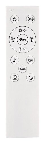 Plafoniera Nikolaus LED cu Telecomanda, 24W, 1600lm, RGB, lumina reglabila (3000K - 6500K)