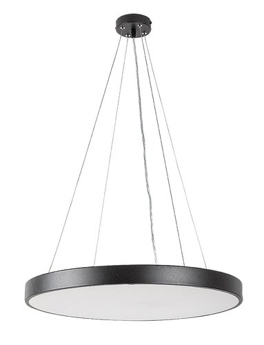 Pendul LED Tesia cu Telecomanda, 60W, 3 tipuri de lumina, Negru