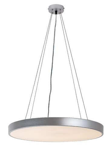 Pendul LED Tesia cu Telecomanda, 60W, 3 tipuri de lumina, Argintiu