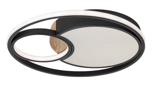 Plafoniera Leola LED cu Telecomanda, 81W, 3800lm, lumina reglabila (3000K - 6000K)