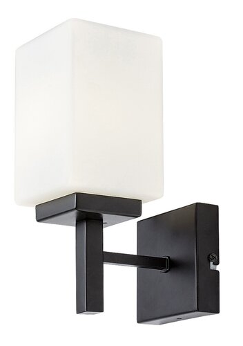 Aplica Zenkai, 1 x E14, negru mat, IP44