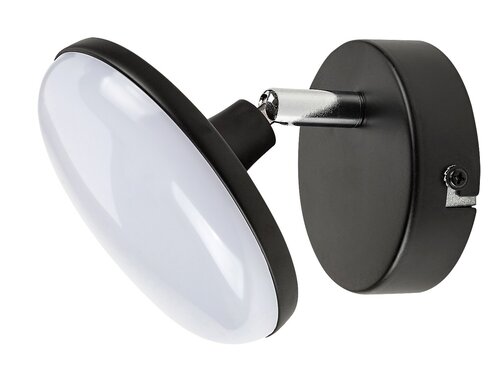 Aplica Madi LED, 4W, 370lm, lumina calda (3000K), Negru