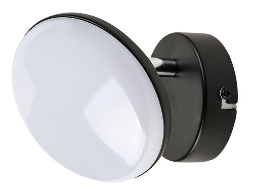 Aplica Madi LED, 4W, 370lm, lumina calda (3000K), Negru