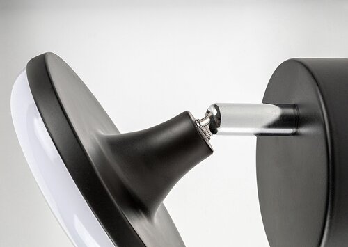 Aplica Madi LED, 4W, 370lm, lumina calda (3000K), Negru