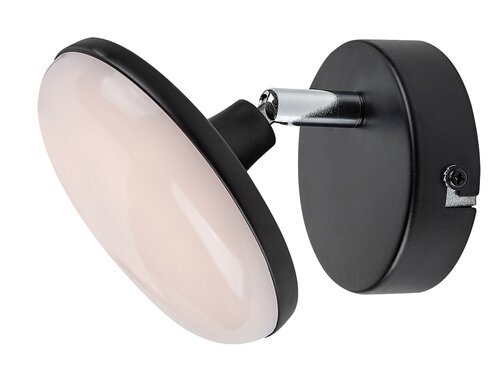 Aplica Madi LED, 4W, 370lm, lumina calda (3000K), Negru