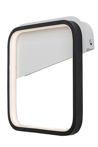 Aplica Razzi LED, 13W, 670lm, lumina neutra (4000K), Negru / Alb