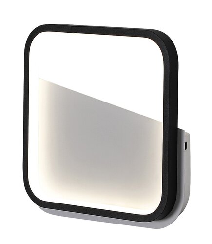 Aplica Razzi LED, 13W, 670lm, lumina neutra (4000K), Negru / Alb