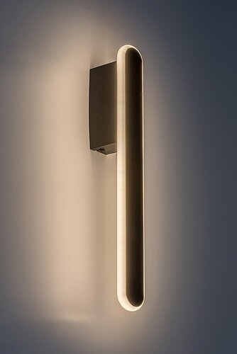 Aplica Sindri LED, 12W, 750lm, lumina reglabila (3000K - 4000K), Negru