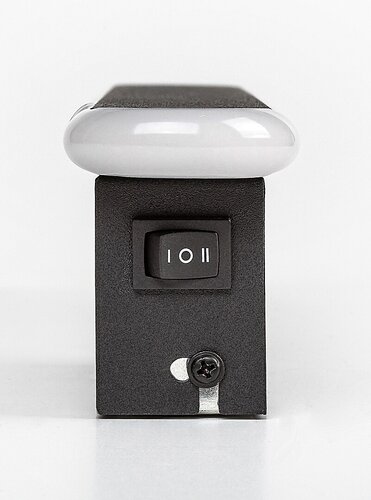 Aplica Sindri LED, 12W, 750lm, lumina reglabila (3000K - 4000K), Negru