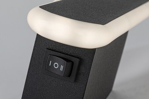 Aplica Sindri LED, 12W, 750lm, lumina reglabila (3000K - 4000K), Negru