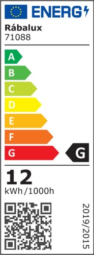 Aplica Jarnelle LED, 12W, 800lm, lumina calda (3000K), Crom