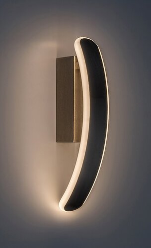 Aplica Jarnelle LED, 12W, 800lm, lumina calda (3000K), Crom