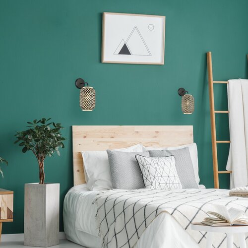 Aplica Adalla, 1 x E27, Negru