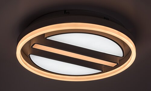 Plafoniera Gremin LED cu Telecomanda, 55W, 2750lm, lumina reglabila (3000K - 6000K)