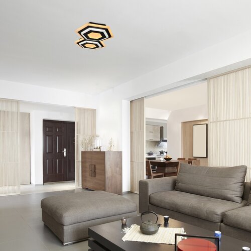 Plafoniera Bitsi LED, 44W, 1600lm, lumina reglabila (3000K - 6000K)