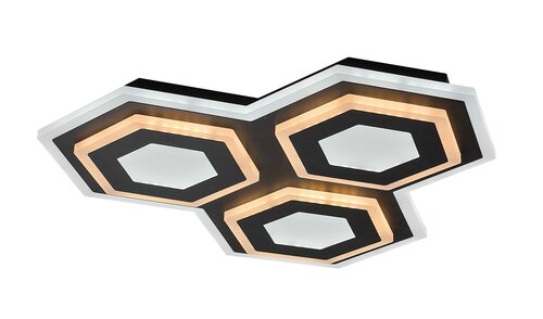 Plafoniera Bitsi LED cu Telecomanda, 72W, 3200lm, lumina reglabila (3000K - 6000K)