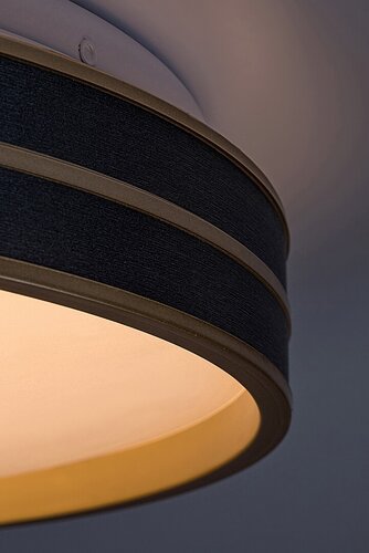 Plafoniera Gandor LED cu Telecomanda, 24W, 1850lm, lumina reglabila (3000K - 6500K)