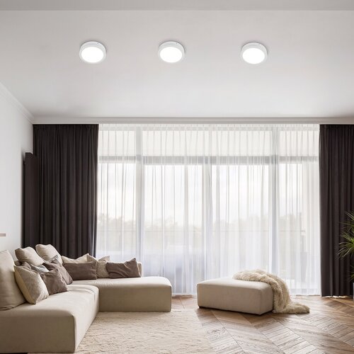 Plafoniera Shaun2 LED, 24W, 2370lm, lumina calda (3000K)