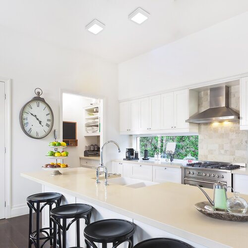 Plafoniera Shaun2 LED, 7W, 680lm, lumina calda (3000K)