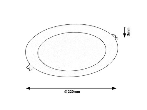 Spot Shaun2 LED, 18W, 1200lm, lumina calda (3000K), IP20