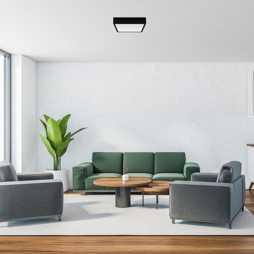 Plafoniera Lauri LED, 22W, 2100lm, lumina reglabila (3000K - 6000K)