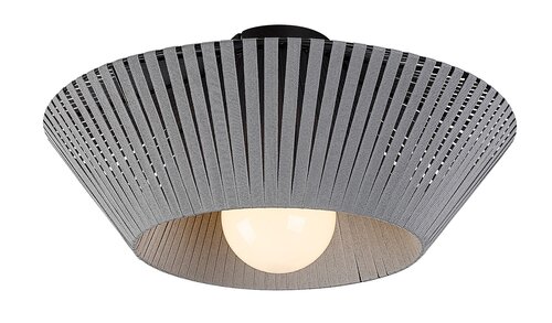 Lustra Revan, 1 x E27, negru