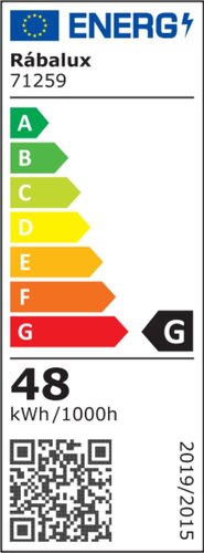 Plafoniera Samira LED, 48W, 3150lm, lumina neutra (4000K), IP44
