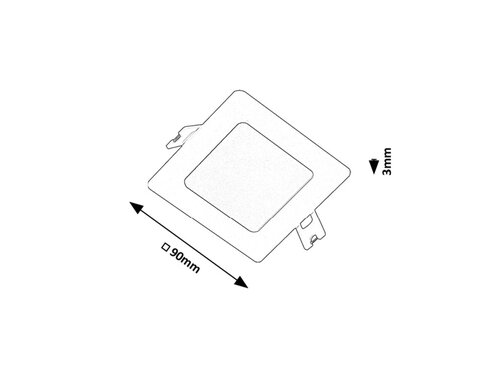 Spot Shaun2 LED, 3W, 220lm, lumina neutra (4000K), IP20