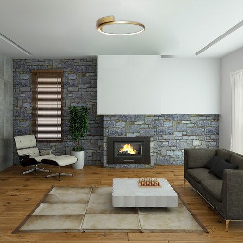 Plafoniera Holize LED, 23W, 1350lm, lumina neutra (4000K)