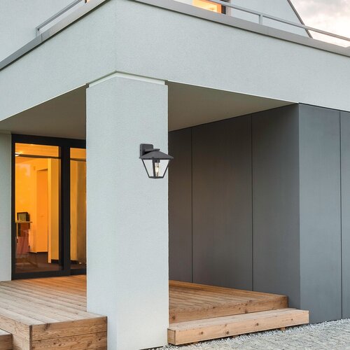 Aplica Paravento, 1 x E27, negru, IP44