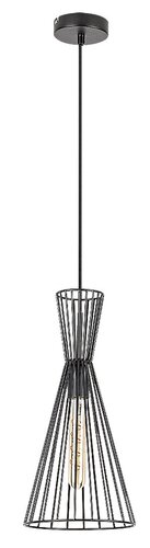 Pendul Leandros, 1 x E27, Negru