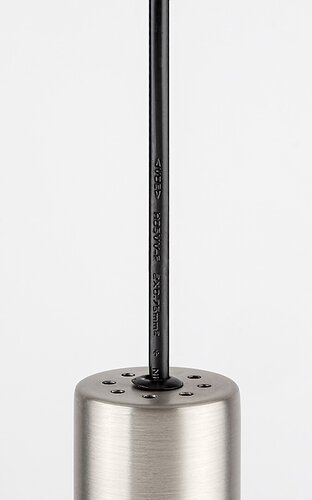 Pendul Zuriel, 1 x E27, Crom satin