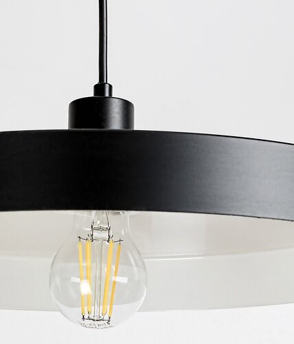 Pendul Alatar, 1 x E27, Negru
