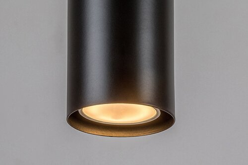 Pendul Aslaug, 6 x GU10, Negru