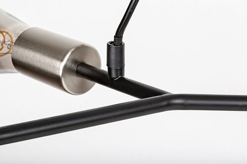 Pendul Branwen, 7 x E27, Negru