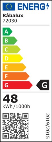 Pendul LED Contessa, 48W, lumina neutra (4000K), Negru