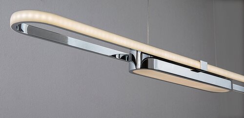 Pendul LED Contessa, 48W, lumina neutra (4000K), Crom