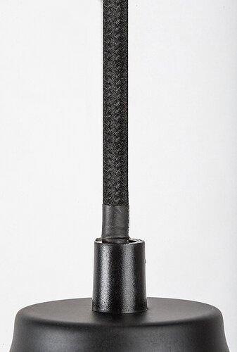 Pendul Svens, 1 x E27, Negru