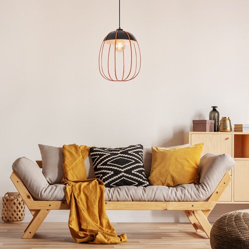Pendul Svens, 1 x E27, Negru