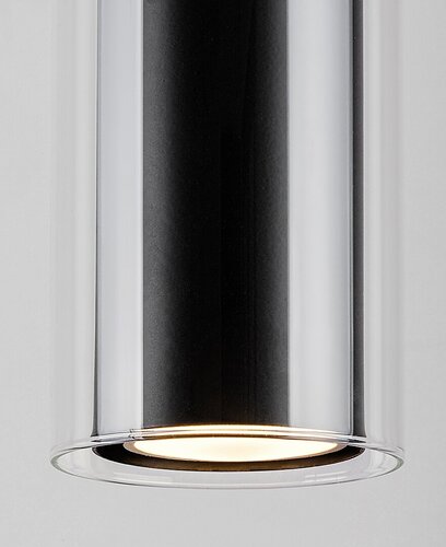 Pendul Kalevi, 1 x GU10, Negru