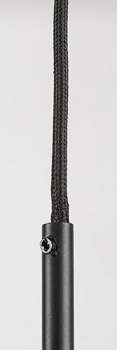 Pendul Kalevi, 1 x GU10, Negru