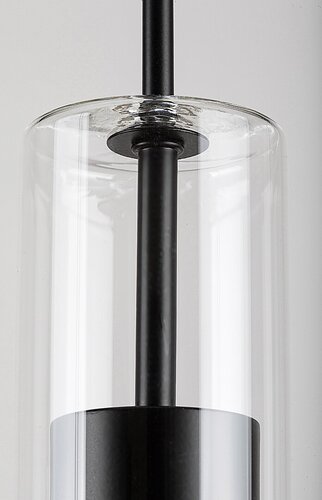 Pendul Kalevi, 1 x GU10, Negru