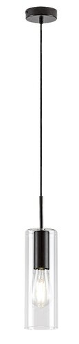 Pendul Esta, 1 x E27, Negru