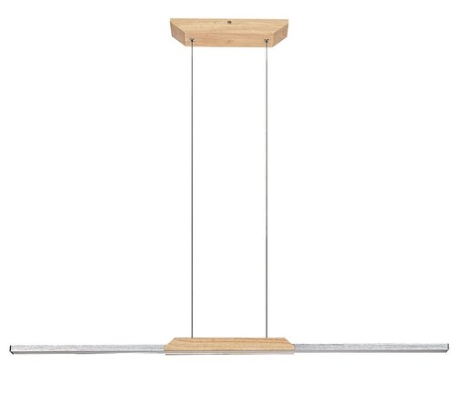 Pendul LED Tamur, 26W, lumina neutra (4000K), Maro