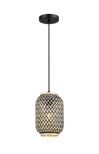 Pendul Adalla, 1 x E27, Negru