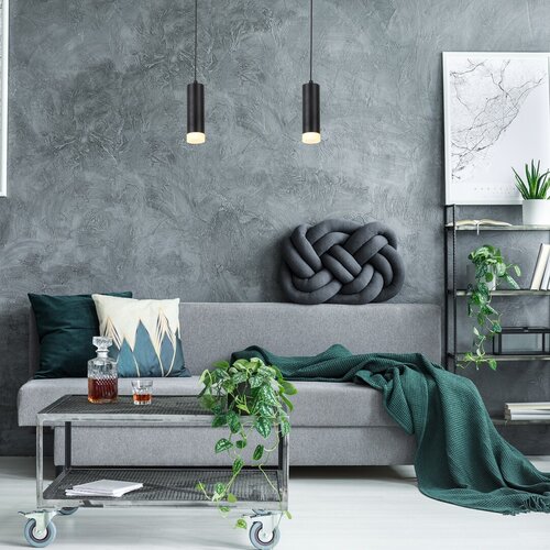 Pendul Toras, 1 x GU10, Negru