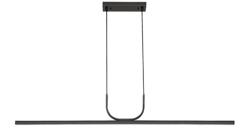 Pendul LED Elia, 25W, lumina calda (3000K), Negru