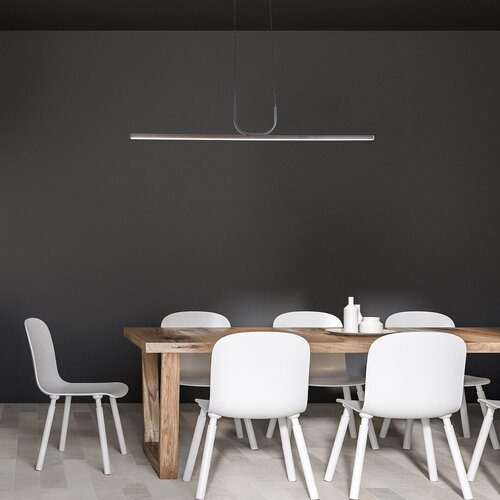 Pendul LED Elia, 25W, lumina calda (3000K), Negru
