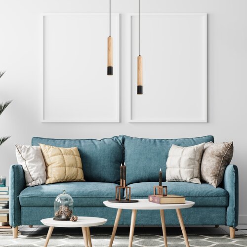 Pendul Braulia, 1 x GU10, Maro